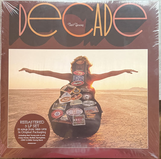 Neil Young - Decade; 3 disc compilation, 2017 reissue, ltd edition - SEALED/MINT