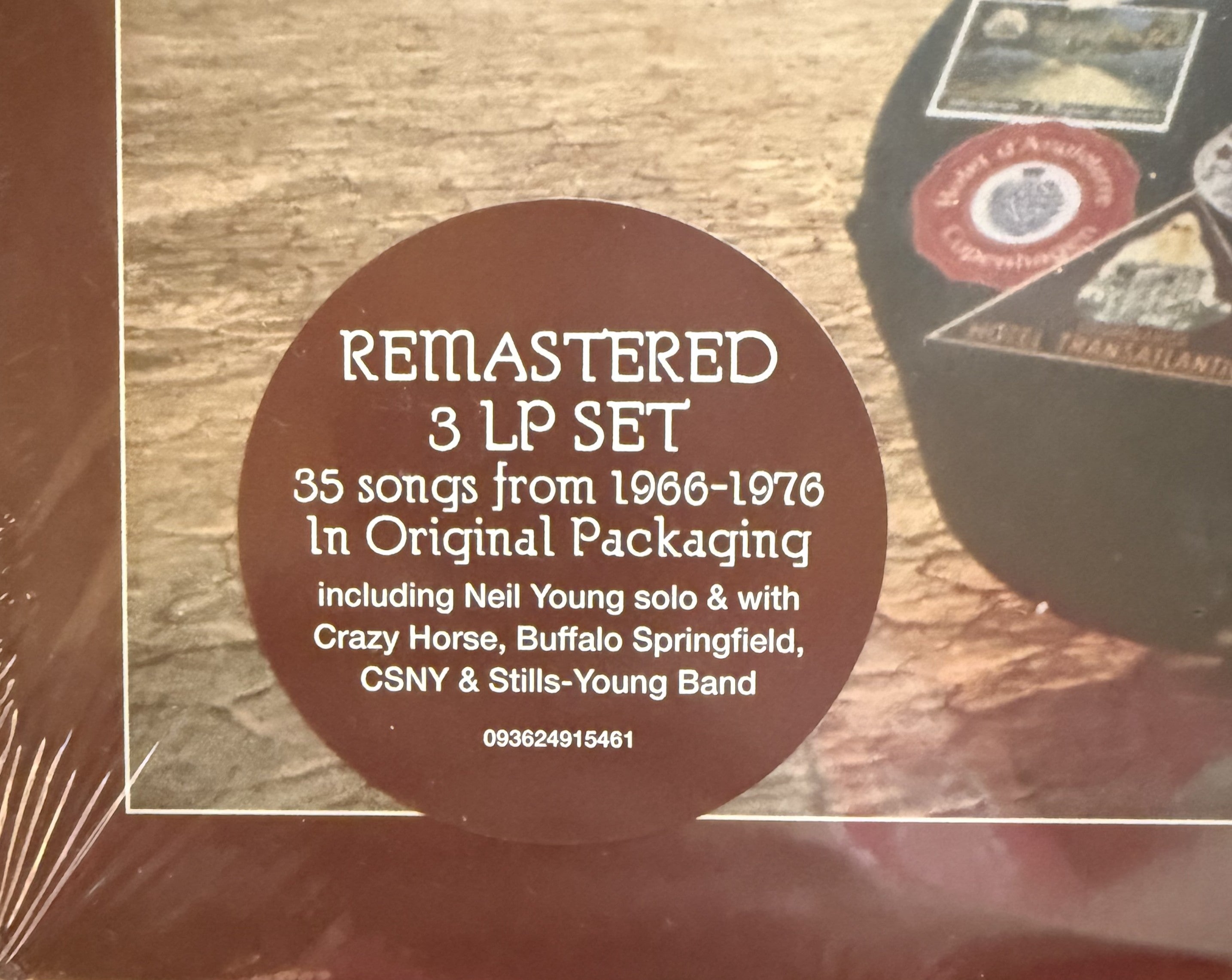 Neil Young - Decade; 3 disc compilation, 2017 reissue, ltd edition - SEALED/MINT