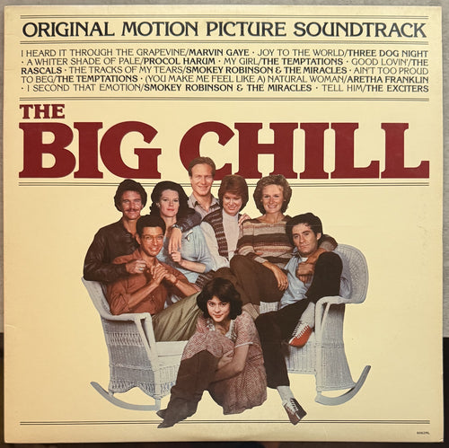 The Big Chill - 1983 Soundtrack - Motown Records - VG+/VG+ used vinyl