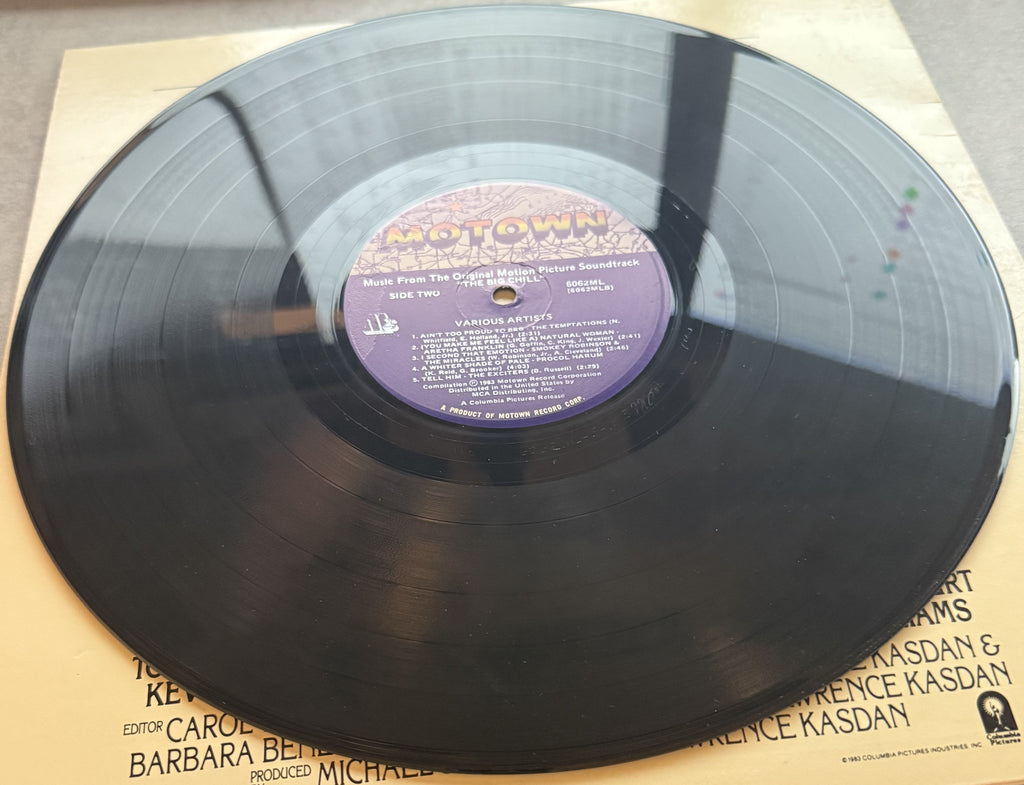 The Big Chill - 1983 Soundtrack - Motown Records - VG+/VG+ used vinyl