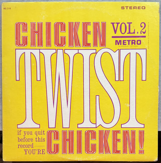 Chicken Twist! (vol2) - Used Vinyl - Paul Livert & The Lions - VG+/VG+ - 1962