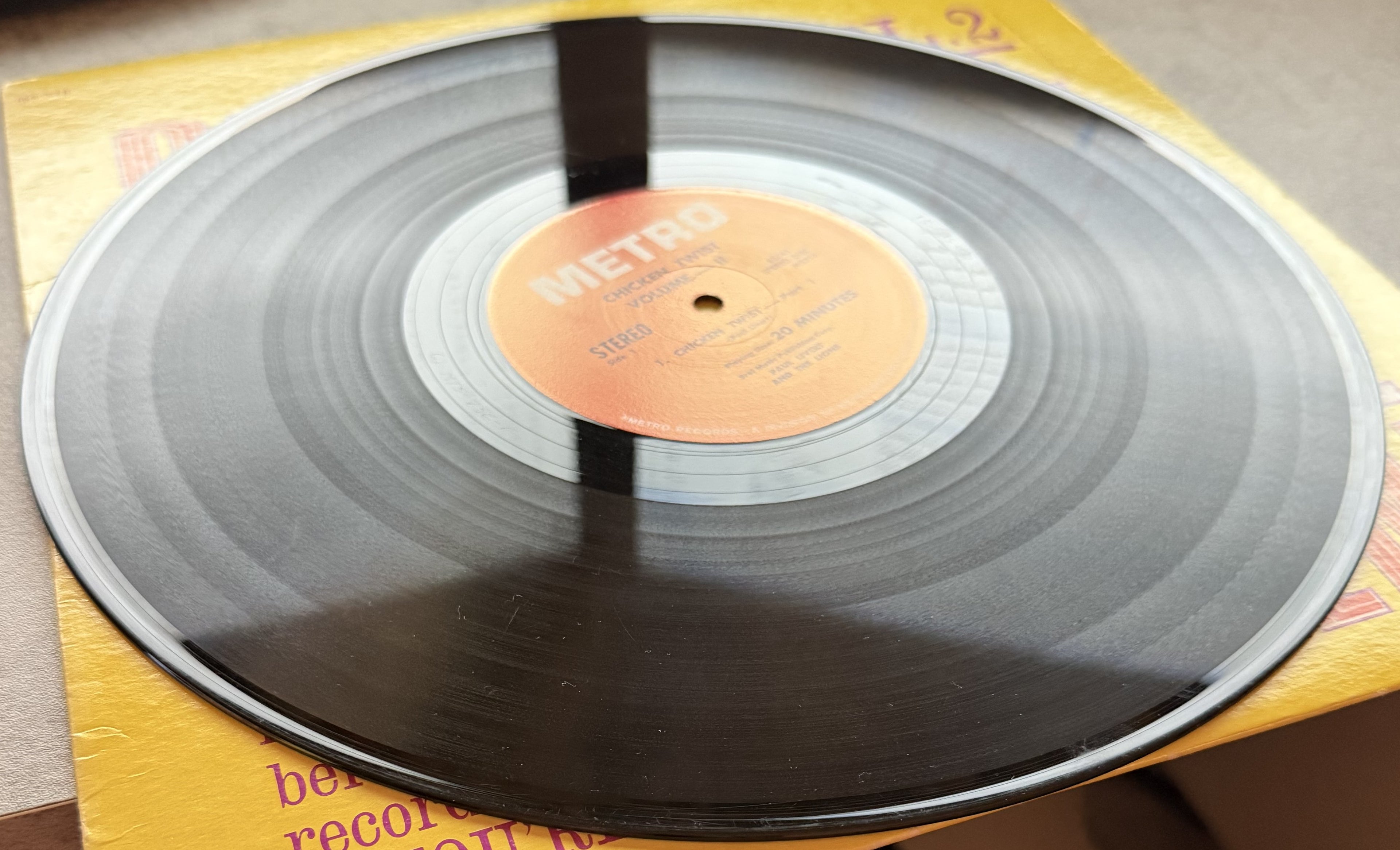 Chicken Twist! (vol2) - Used Vinyl - Paul Livert & The Lions - VG+/VG+ - 1962