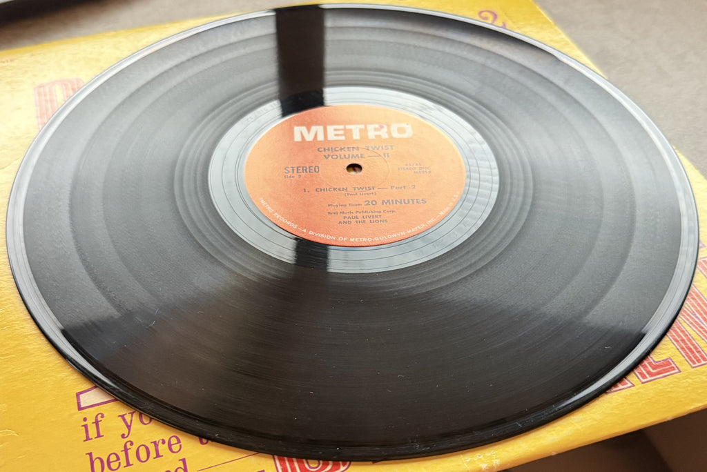 Chicken Twist! (vol2) - Used Vinyl - Paul Livert & The Lions - VG+/VG+ - 1962