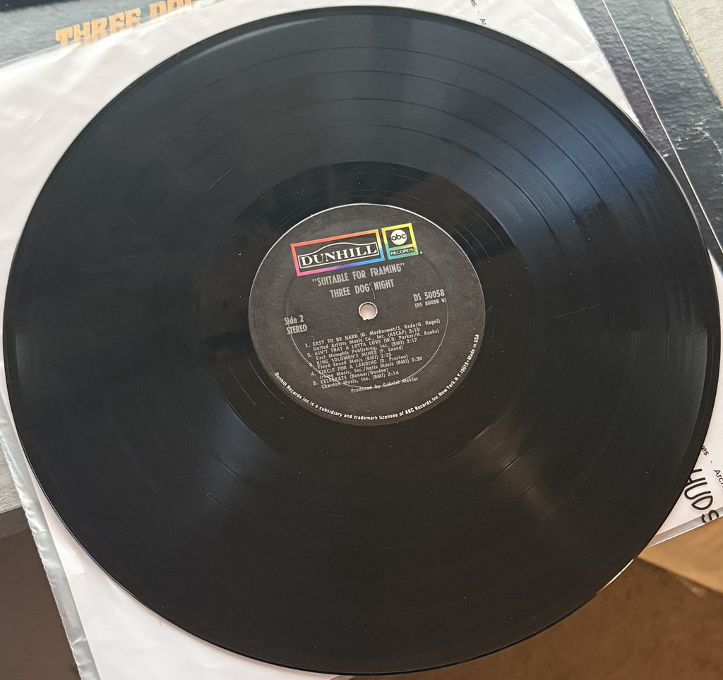 Three Dog Night -Suitable for Framing -1969 vinyl VG+/VG early press