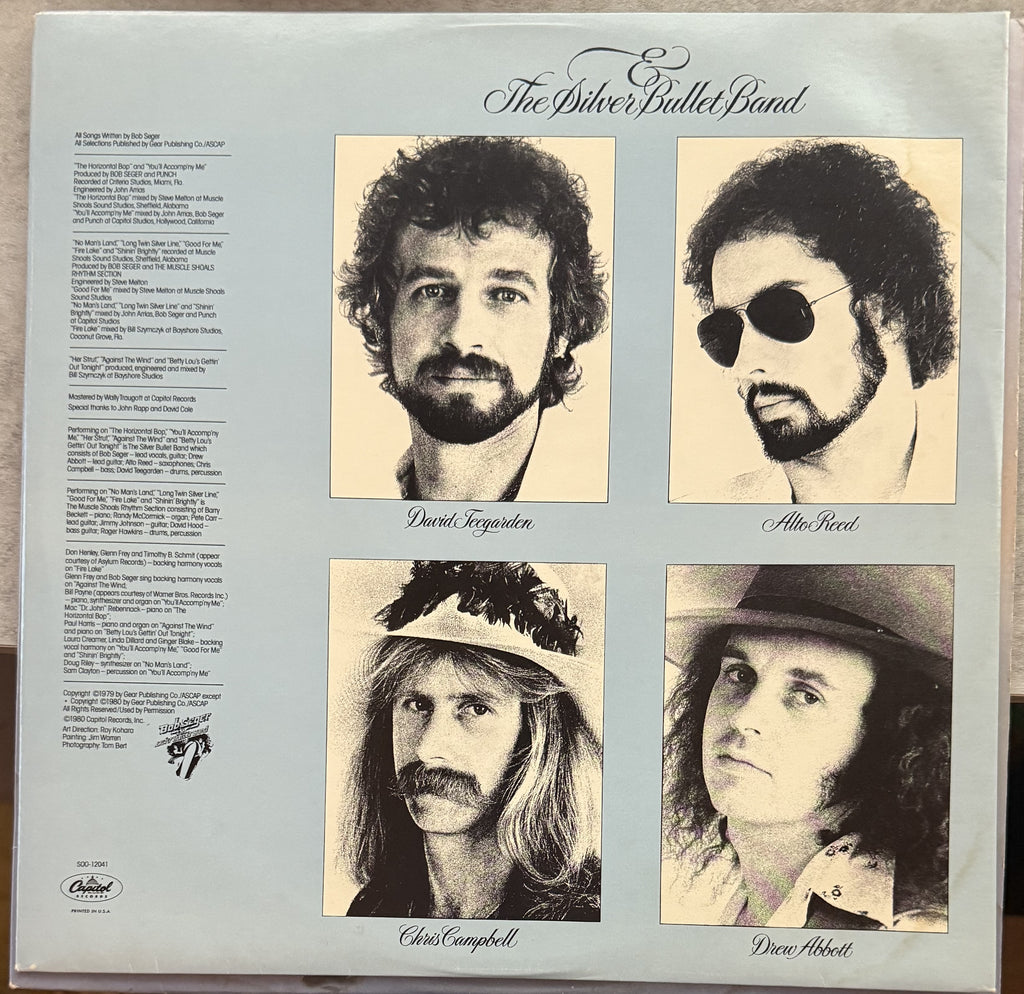 Bob Seger - Against The Wind - 1980 used vinyl - VG+/G (plays great!)