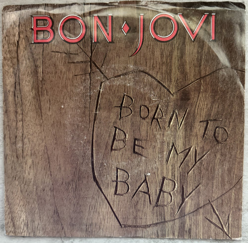 5 Bon Jovi 7" singles - 1984-1989 - VG+ You Give Love a Bad Name, Runaway!