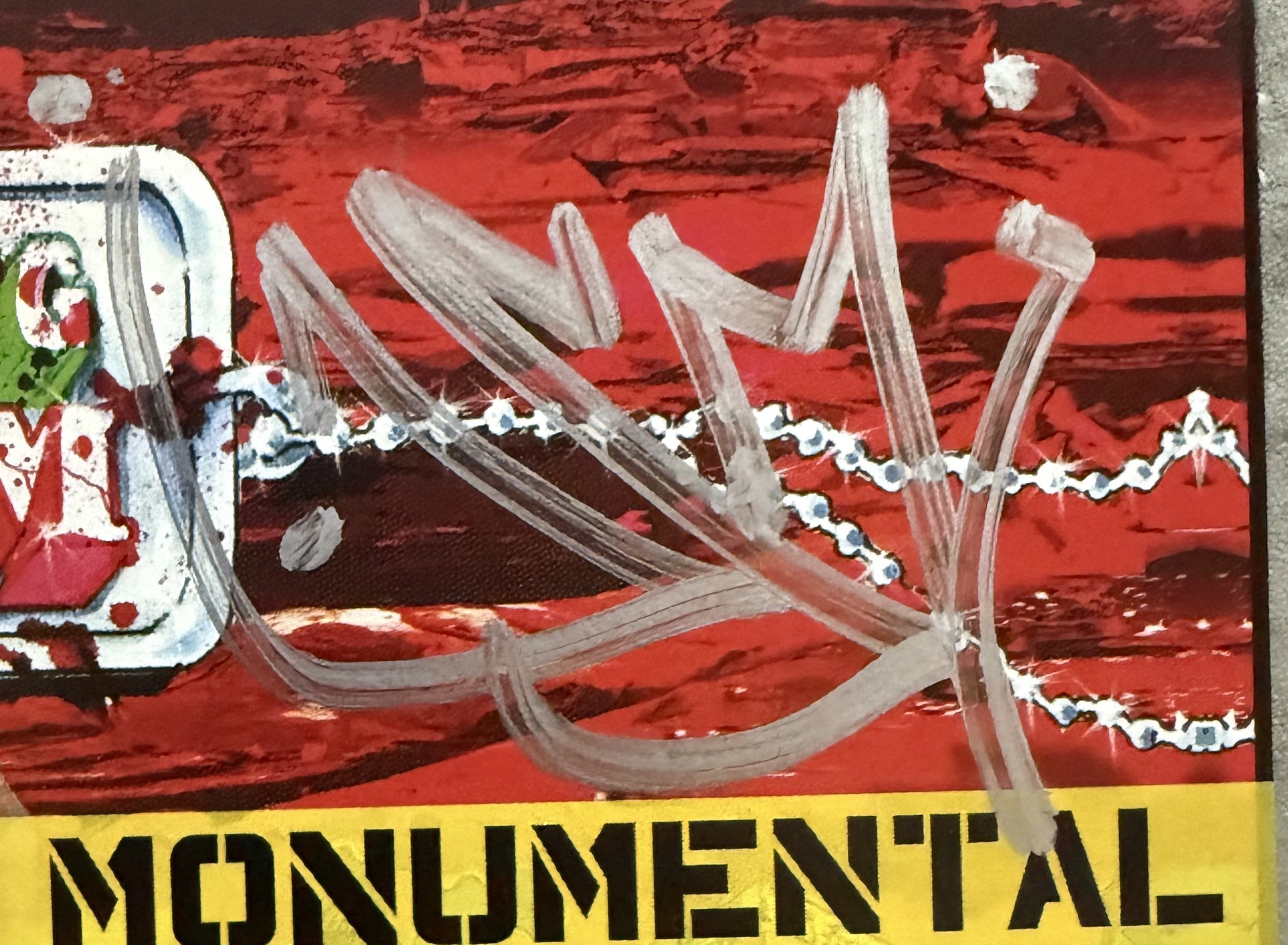 SIGNED - MF Grimm & Drasar Monumental -Be Noble/Time -VG+ ltd/numbered