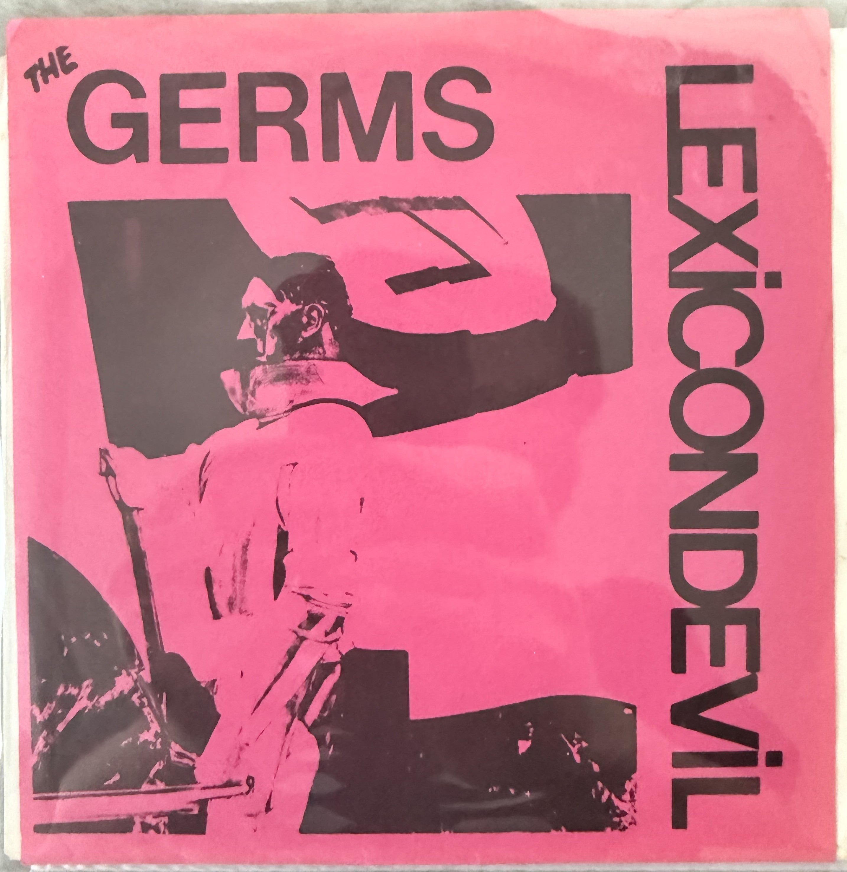 GRAIL!  Germs - Lexicon Devil 1978 Original 1st Press - Pink Sleeve NM/NM