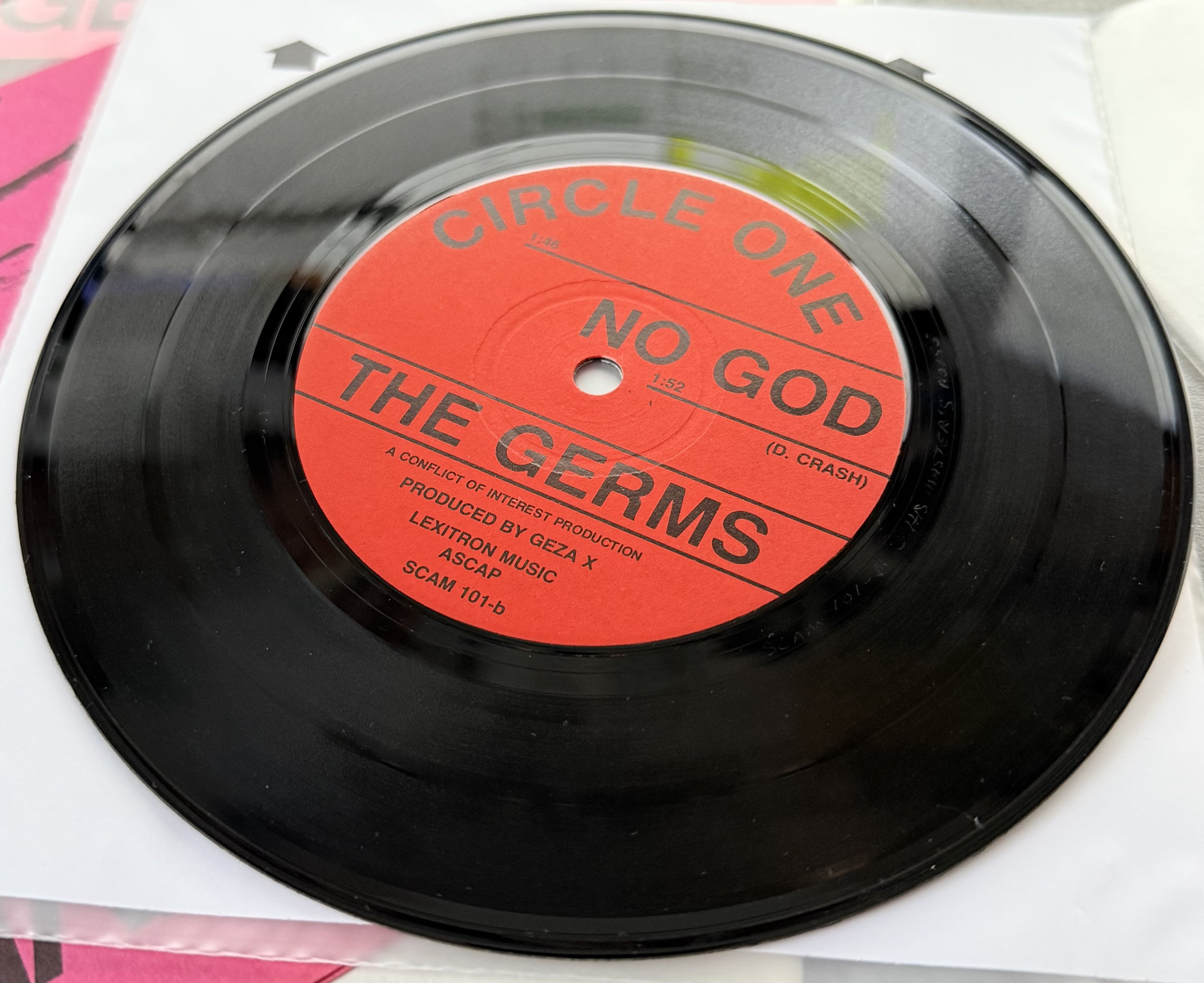 GRAIL!  Germs - Lexicon Devil 1978 Original 1st Press - Pink Sleeve NM/NM