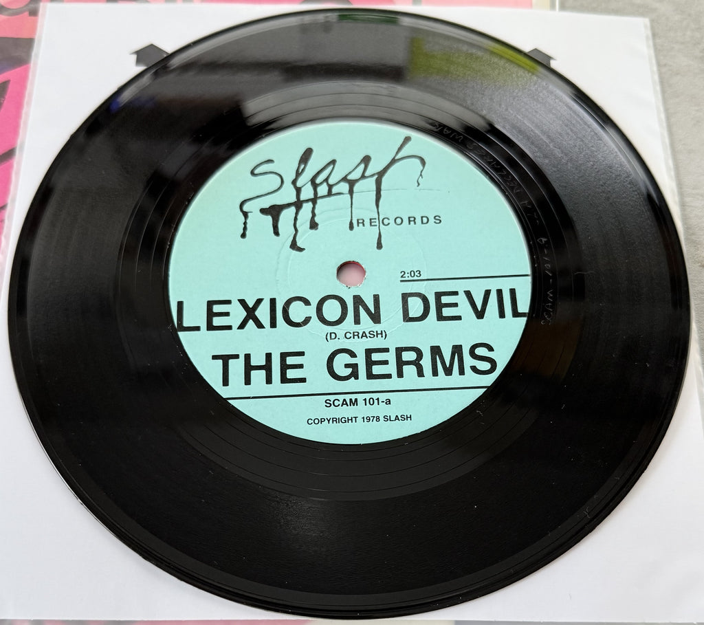 GRAIL!  Germs - Lexicon Devil 1978 Original 1st Press - Pink Sleeve NM/NM