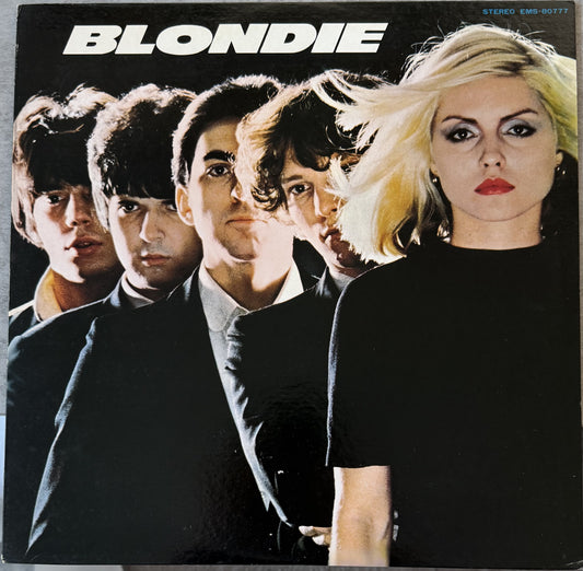Blondie - 1977 Japanese FIRST PRESS vinyl w/ insert - VG+/VG+ (no obi)