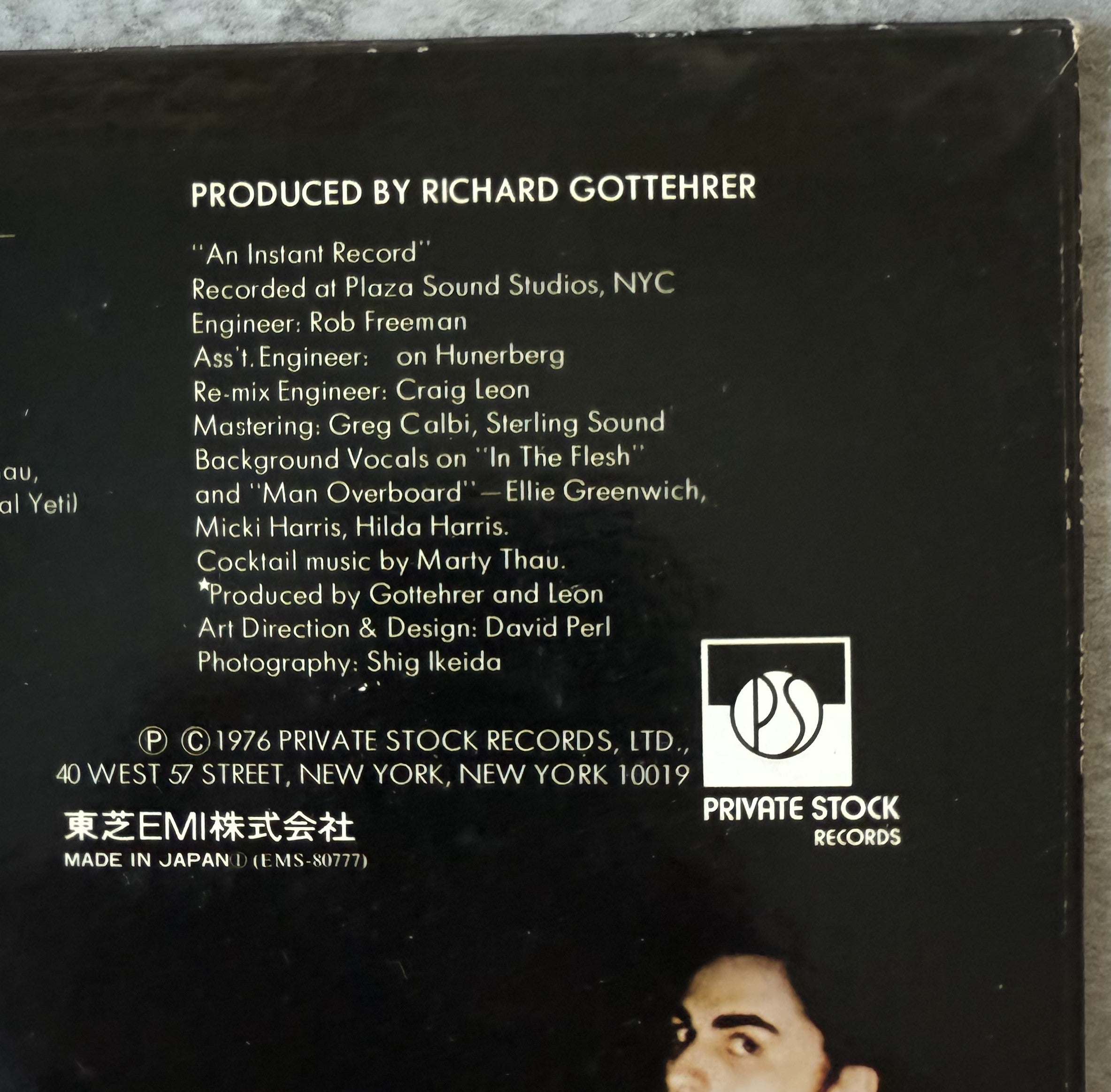 Blondie - 1977 Japanese FIRST PRESS vinyl w/ insert - VG+/VG+ (no obi)