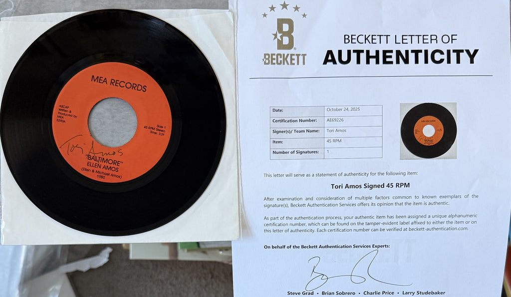SIGNED female artists pack - Lana Del Rey Tori Florence Feist Gaga Miley