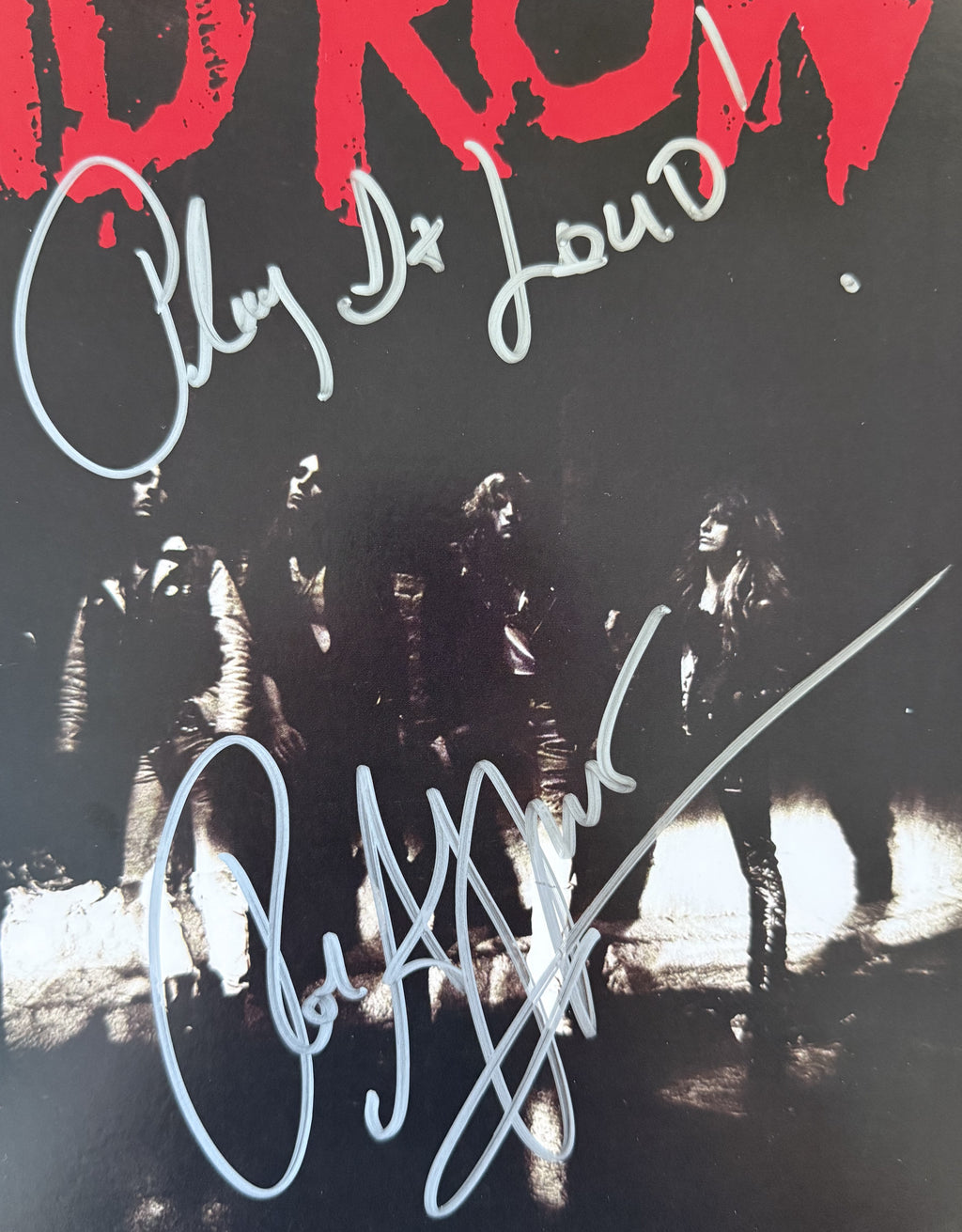 AUTOGRAPHED Skid Row - Skid Row - 2021 30th Anniversary 180g Purple Vinyl NM/NM