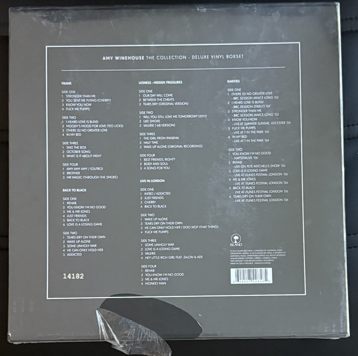 Amy Winehouse - The Collection - EU import 2015 box set (8 LPs) - SEALED/MINT #D