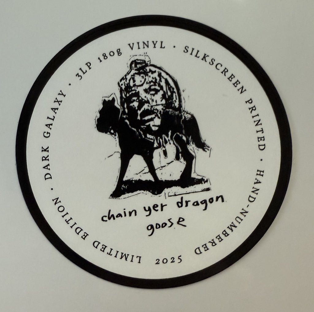 Goose -Chain Yer Dragon -3xLP ltd nmbrd editn, 180g Dark Galaxy vinyl SEALED/NM