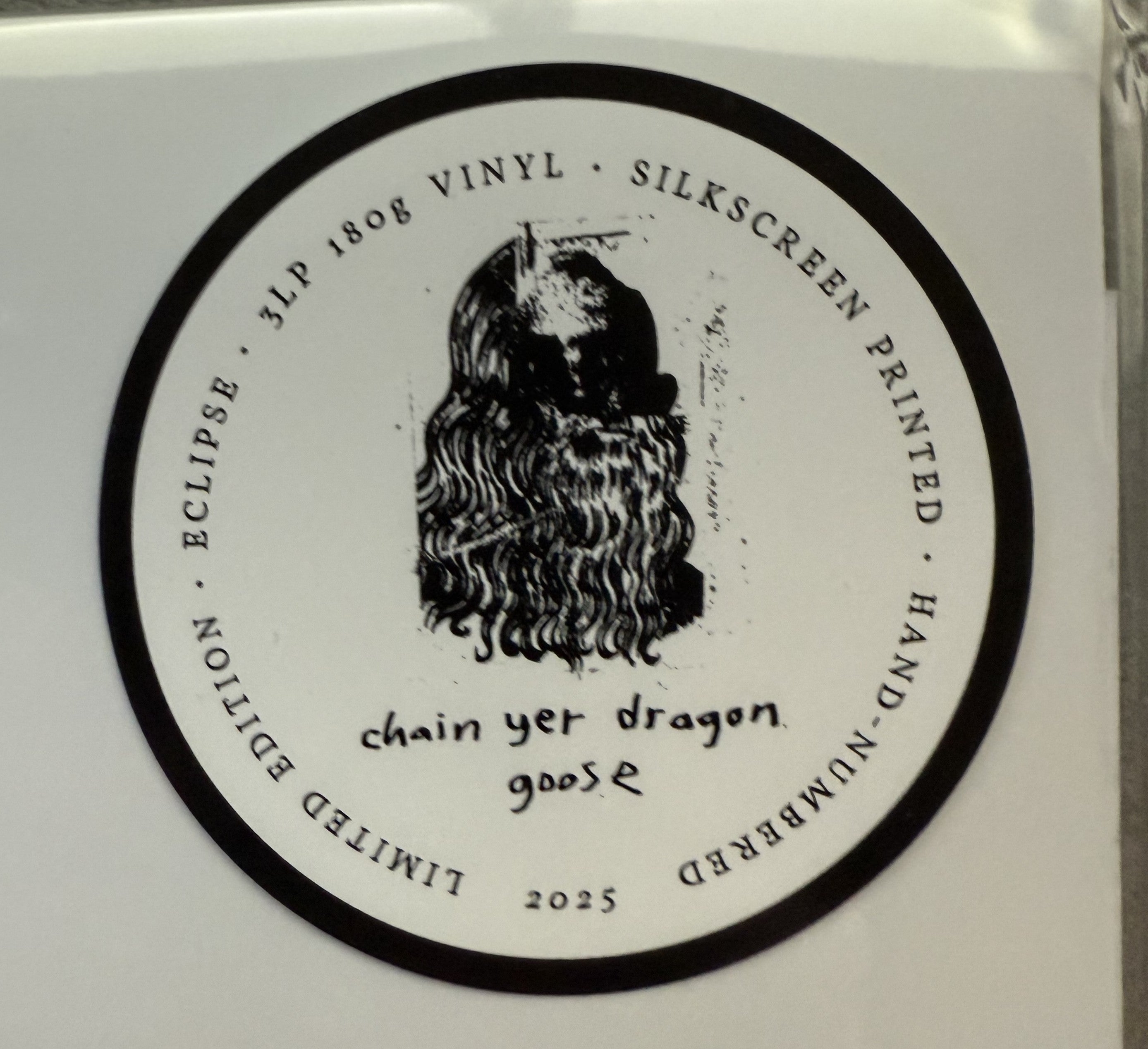Goose -Chain Yer Dragon -3xLP ltd numbered edition, 180g ECLIPSE vinyl SEALED/NM