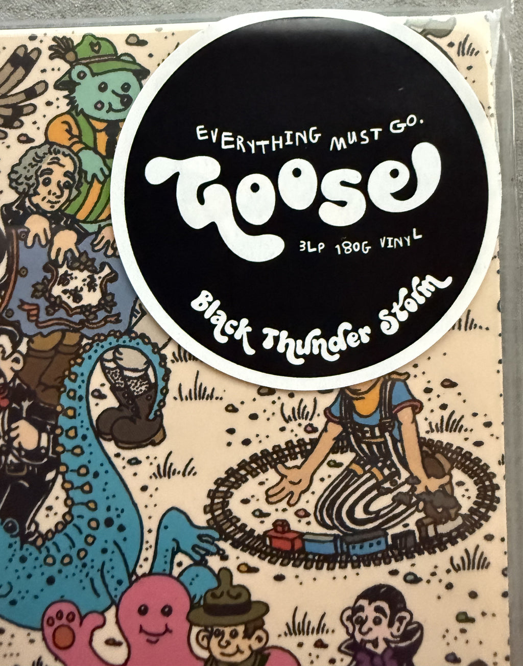 Goose -Everything Must Go -2025 3xLP on 180g Black Thunder Storm vinyl SEALED/NM