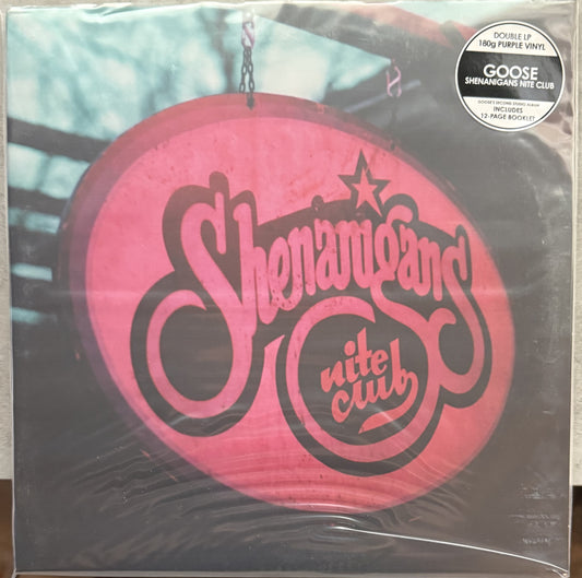 Goose -Shenanigans Nite Club -2023 2xLP, ltd edition 180g purple vinyl SEALED/NM