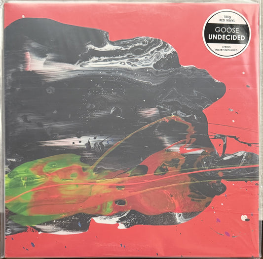 Goose -Undecided -2023 12" EP, ltd edition, numbered 180g red vinyl SEALED/NM