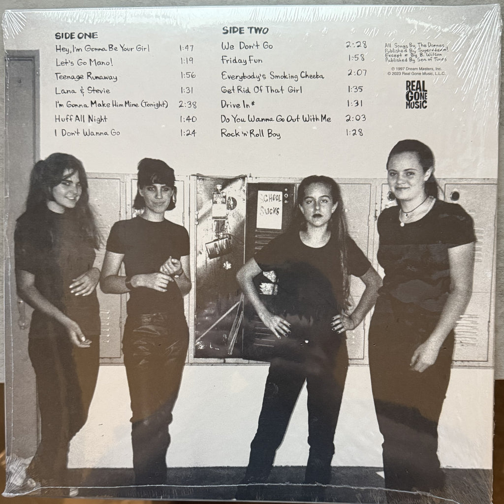 The Donnas -The Donnas - 2023 ltd edition (only 300 pressed) - SEALED/NM colored