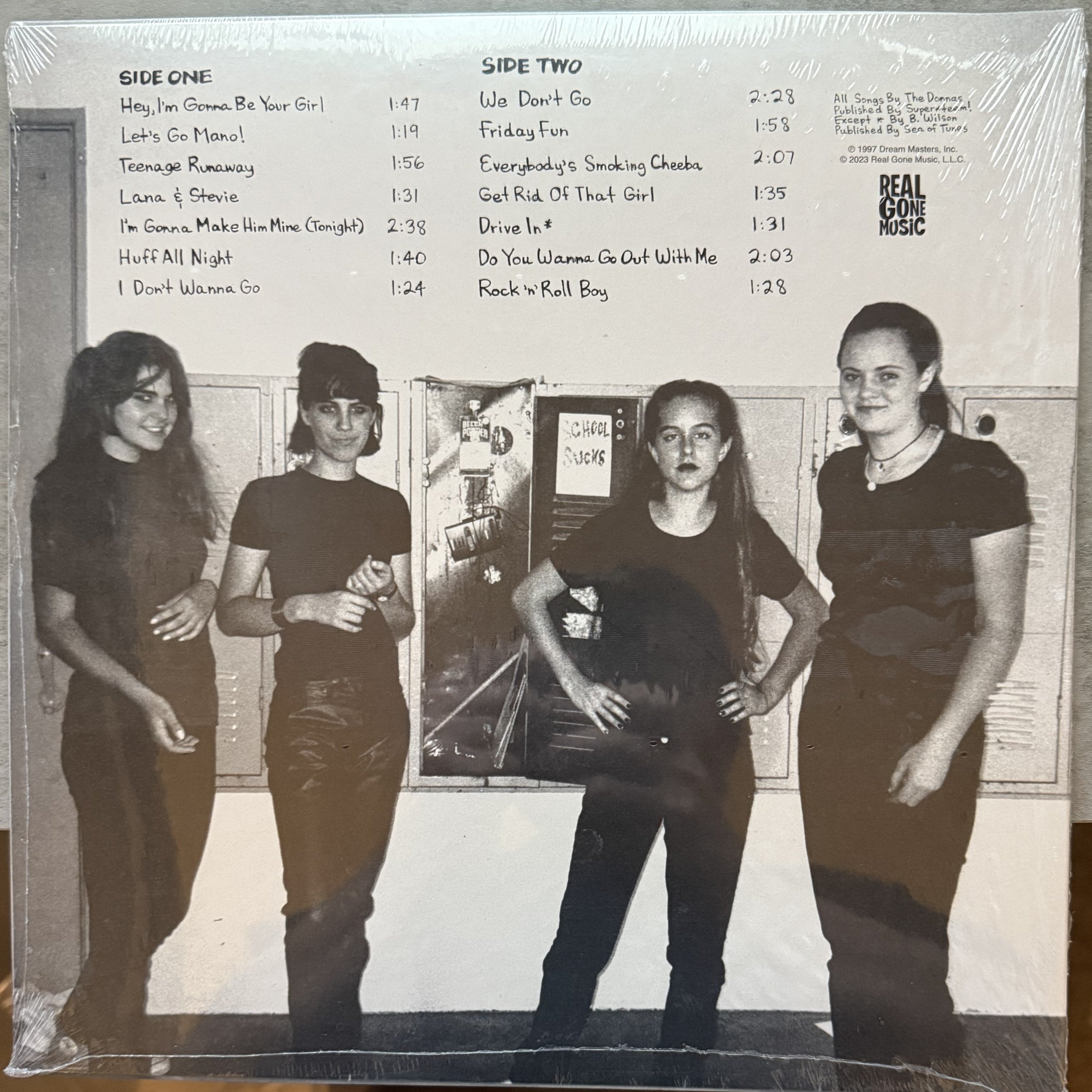 The Donnas -The Donnas - 2023 ltd edition (only 300 pressed) - SEALED/NM colored