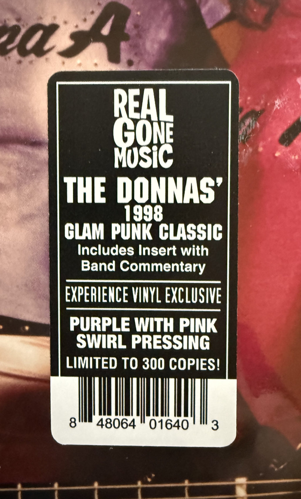 The Donnas - 2023 ltd edition (only 300 pressed) - SEALED/NM, colored vinyl