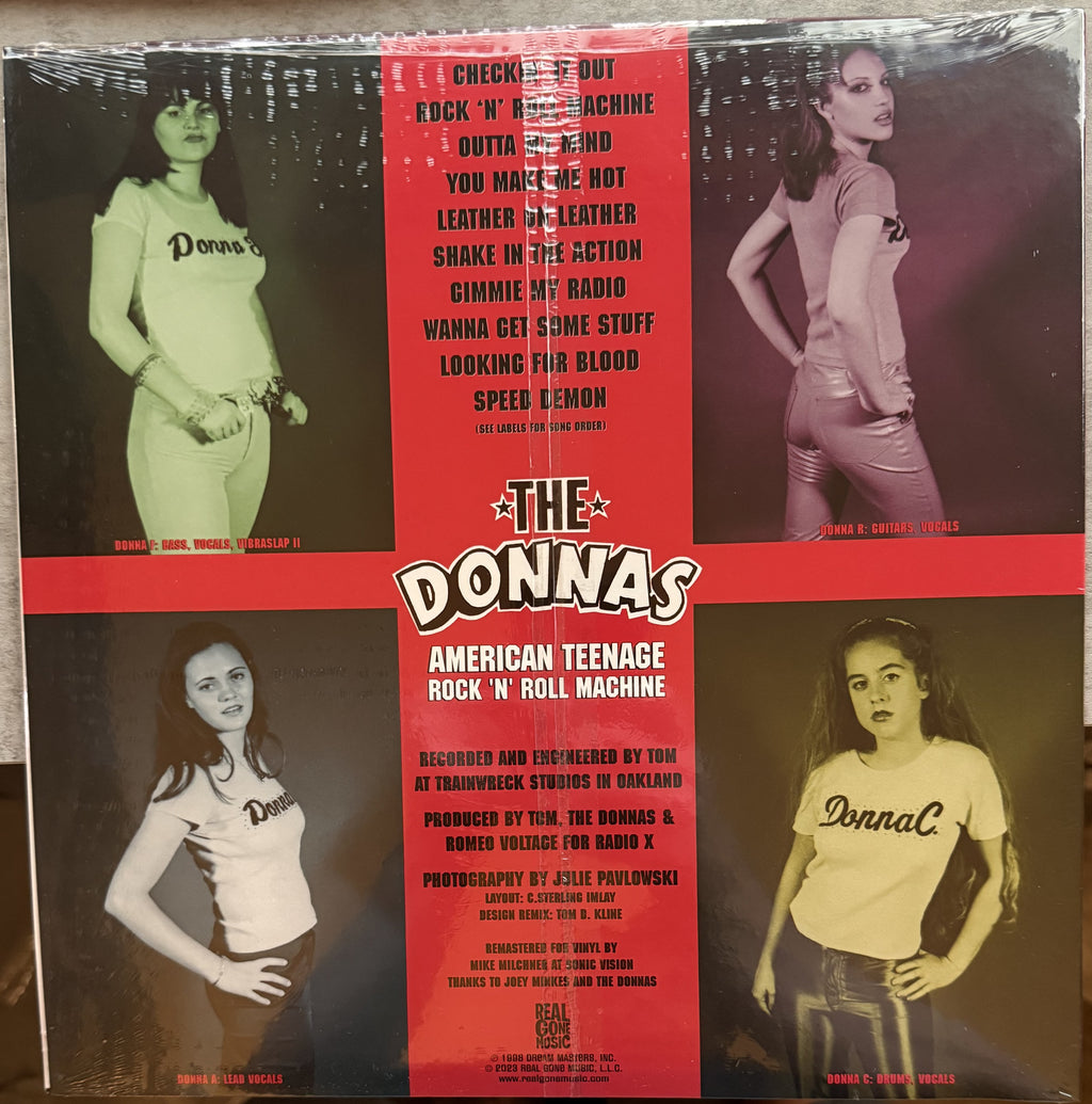 The Donnas - 2023 ltd edition (only 300 pressed) - SEALED/NM, colored vinyl