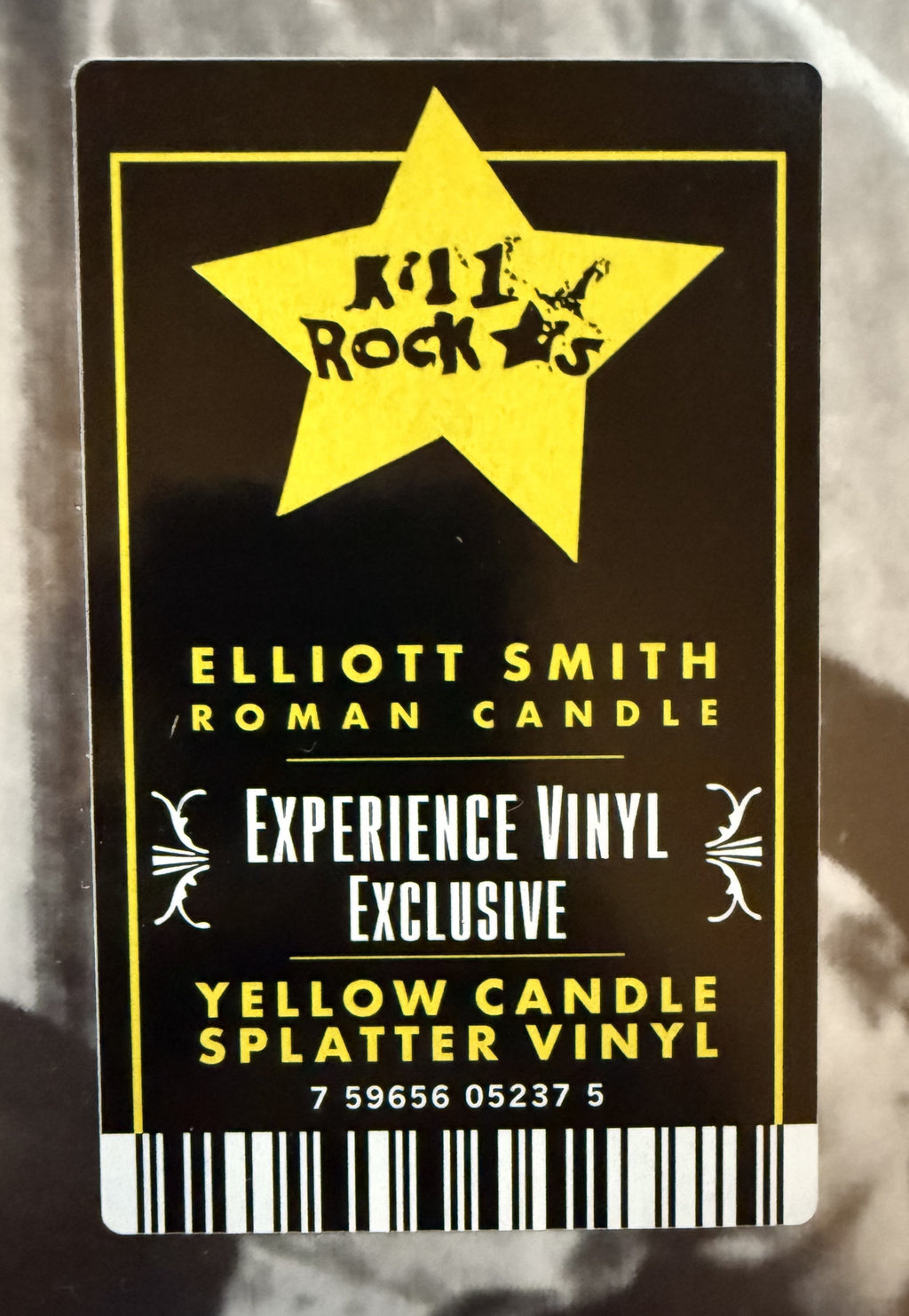 Elliott Smith - Roman Candle - 2025 ltd edition (500 copies) -yellow SEALED/NM