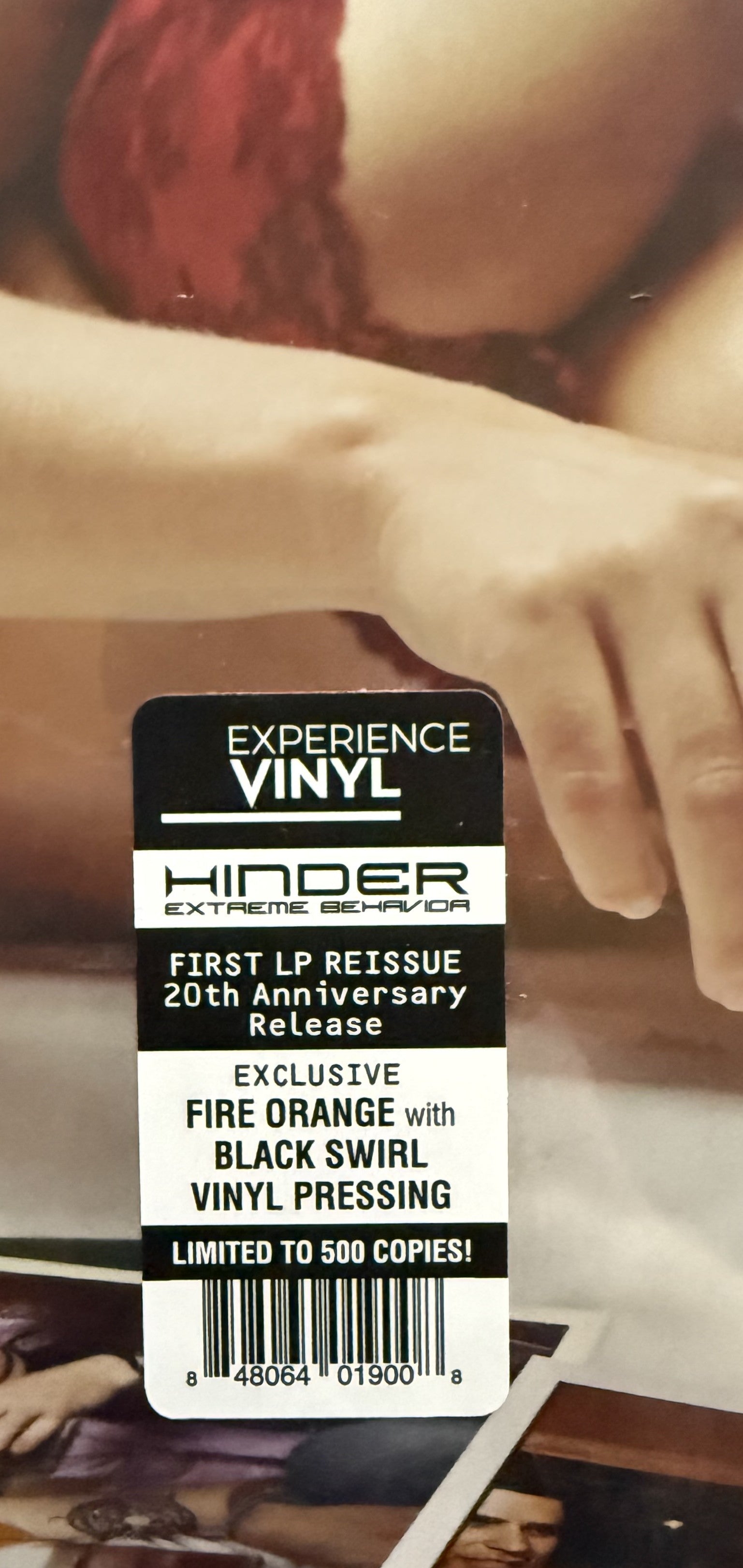 Hinder -Extreme Behavior 20th Anniv ltd edition (500 copies) SEALED/NM colored