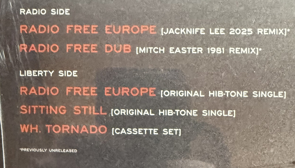 REM -Radio Free Europe 2025 SEALED/NM Benefit EP 75th anniv of RFE/RadioLiberty