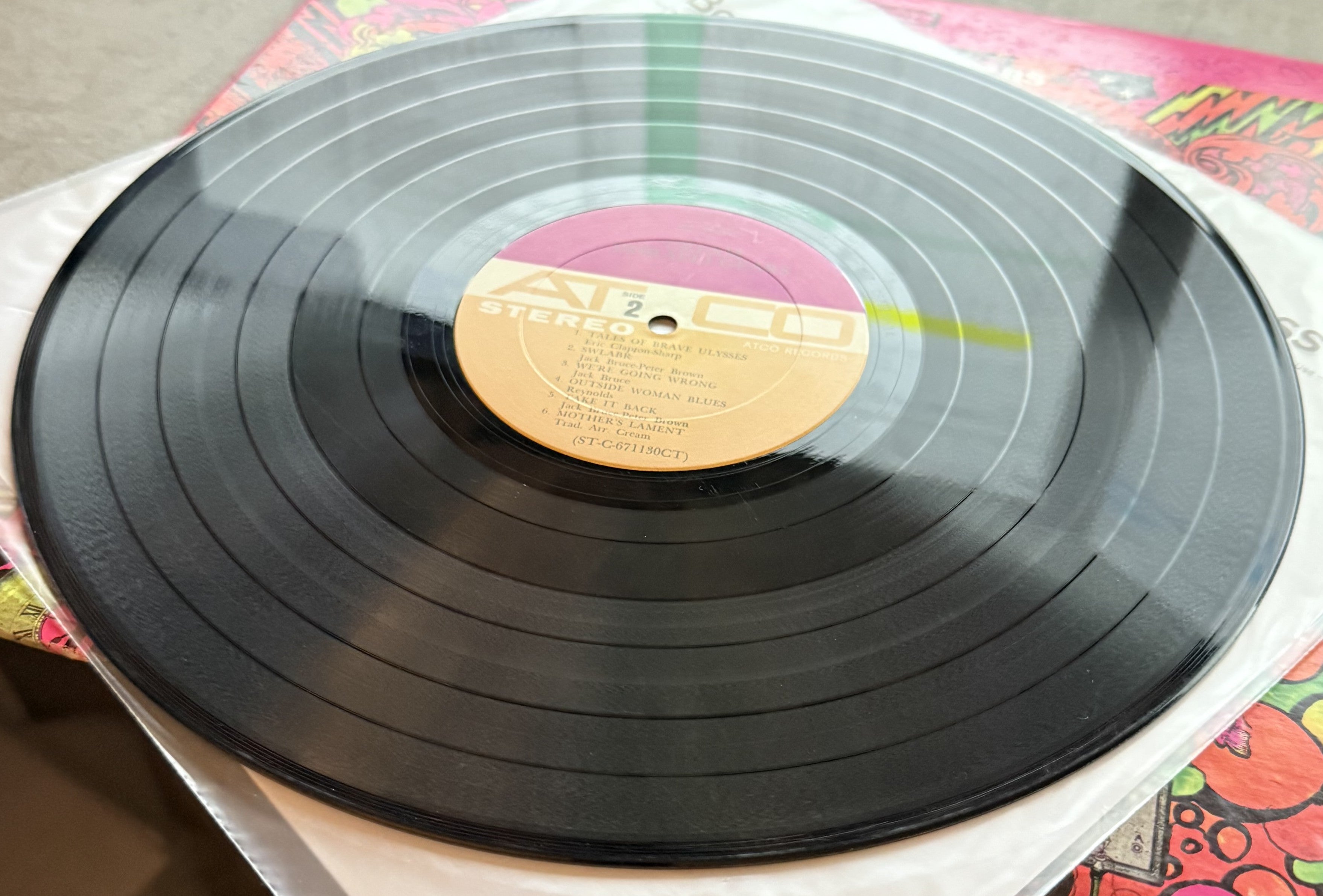 Cream -Disraeli Gears 1967 early US press VG+/VG+ great record!!