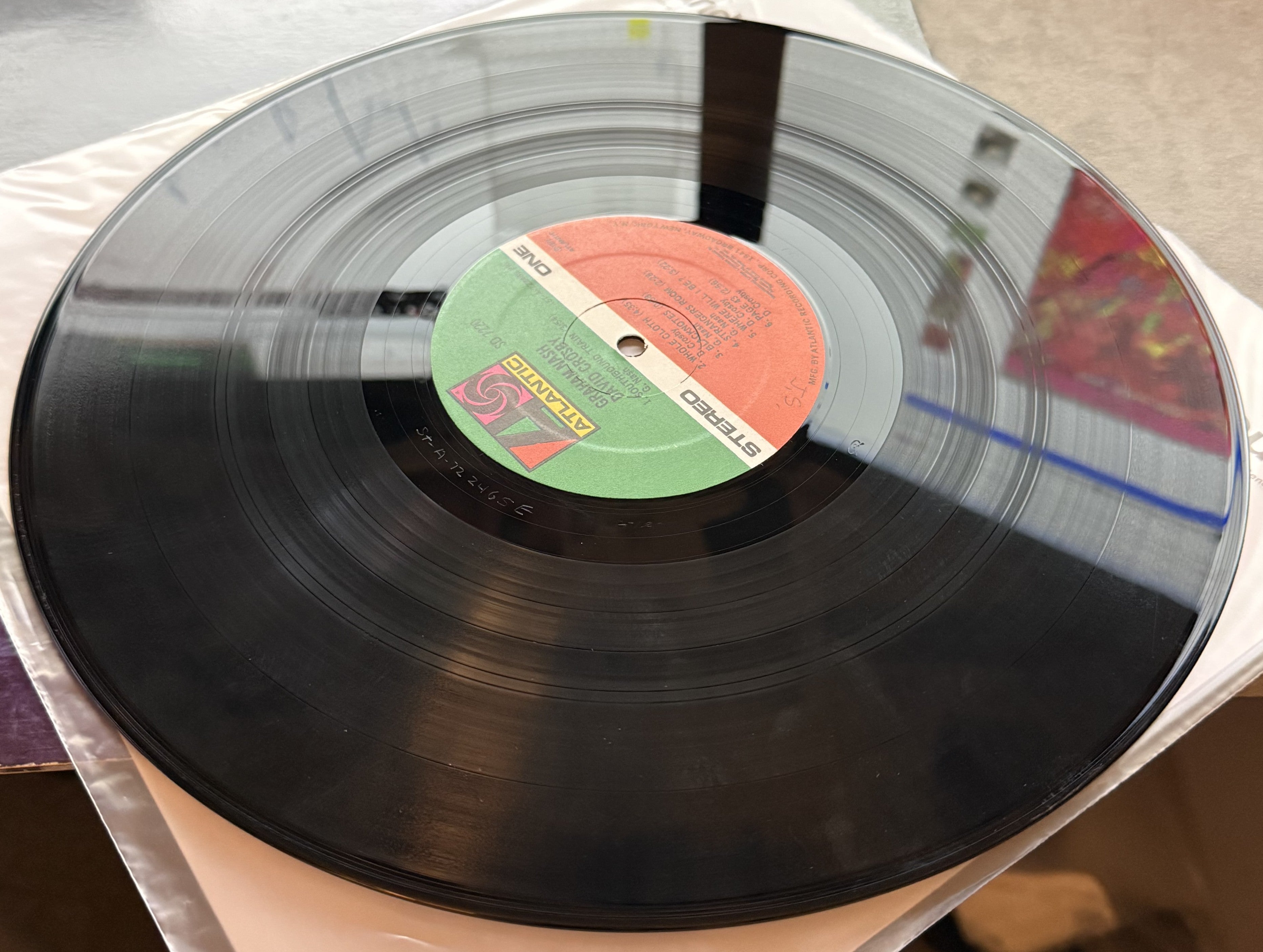 Graham Nash & David Crosby (s/t) -1972 Club Edition - G+/G+