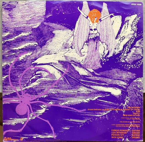 The Cramps -The Crusher -OG FIRST PRESS UK release, 12" 3-track, VG+/VG
