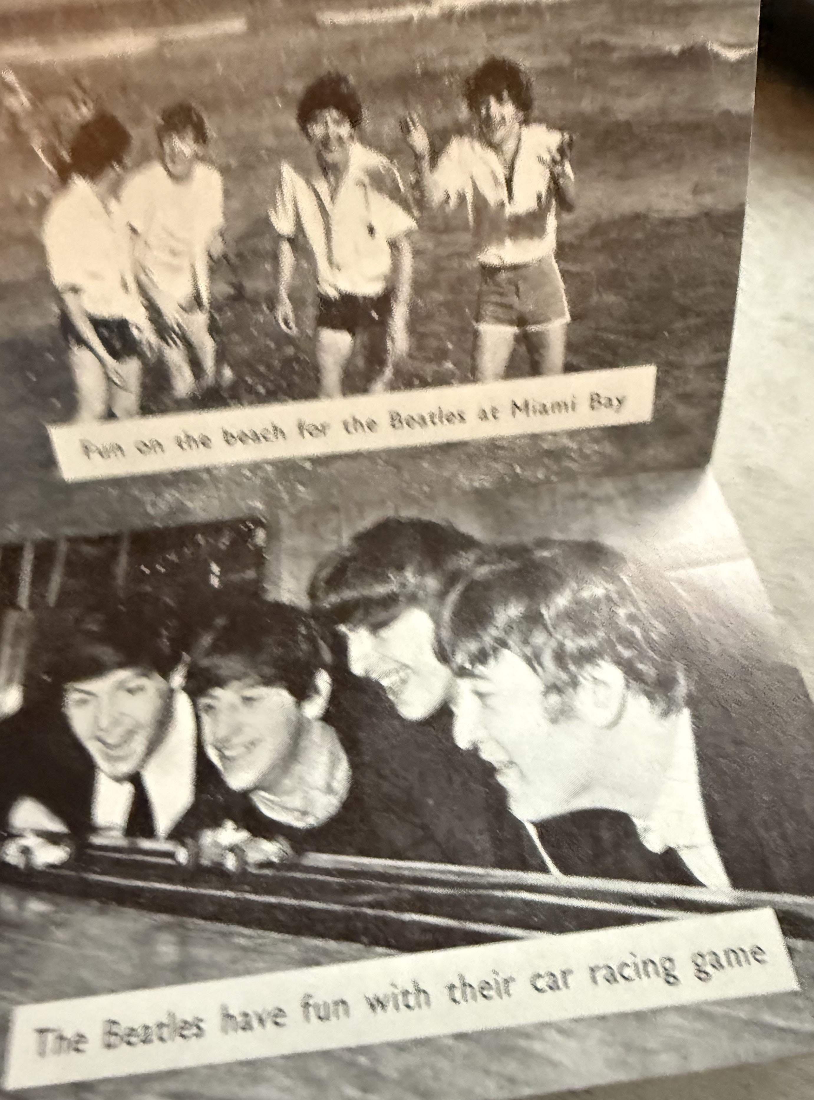 Beatles Memorabilia/collectors items: 1960s postcards, 1965 diary, poster book, reproduction postcards