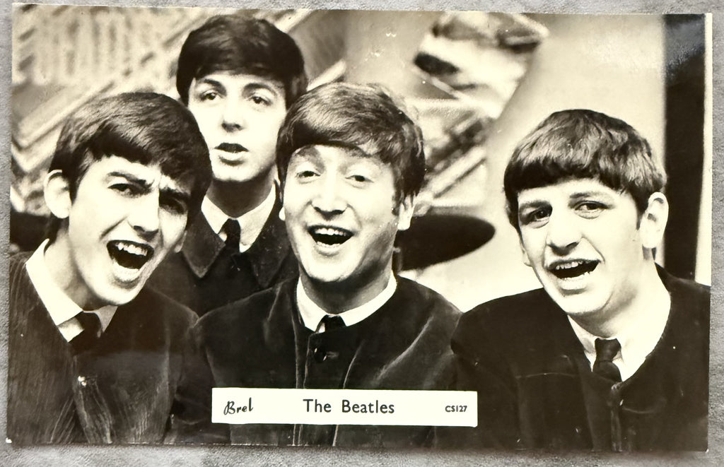 Beatles Memorabilia/collectors items: 1960s postcards, 1965 diary, poster book, reproduction postcards