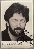 Eric Clapton autographed picture (14.5x10cm) - with COA