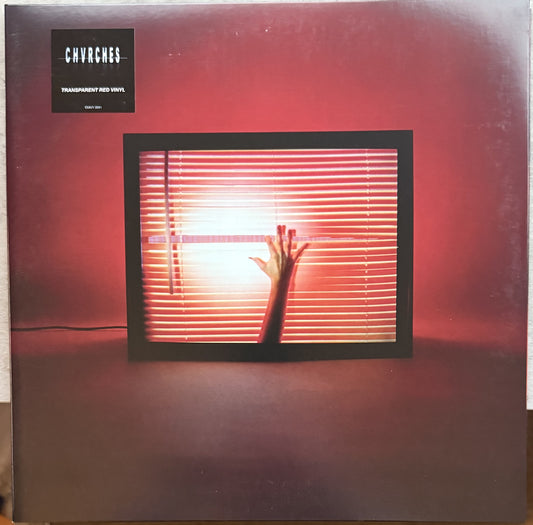 Chvrches -Screen Violence -2021 UK first press on red transparent vinyl, VG+/VG+