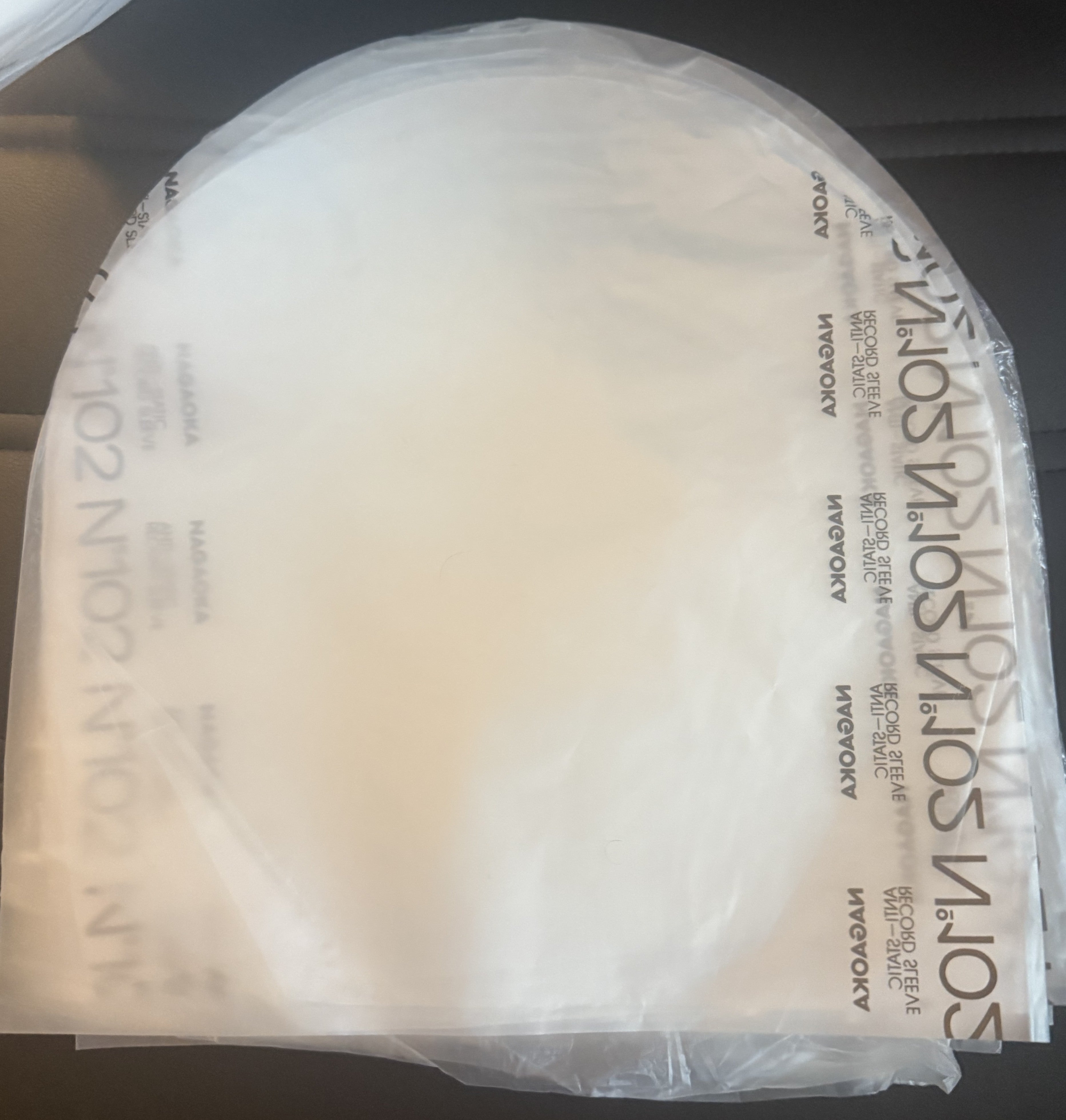 Vinyl Record accessories - used plastic outer & inner sleeves