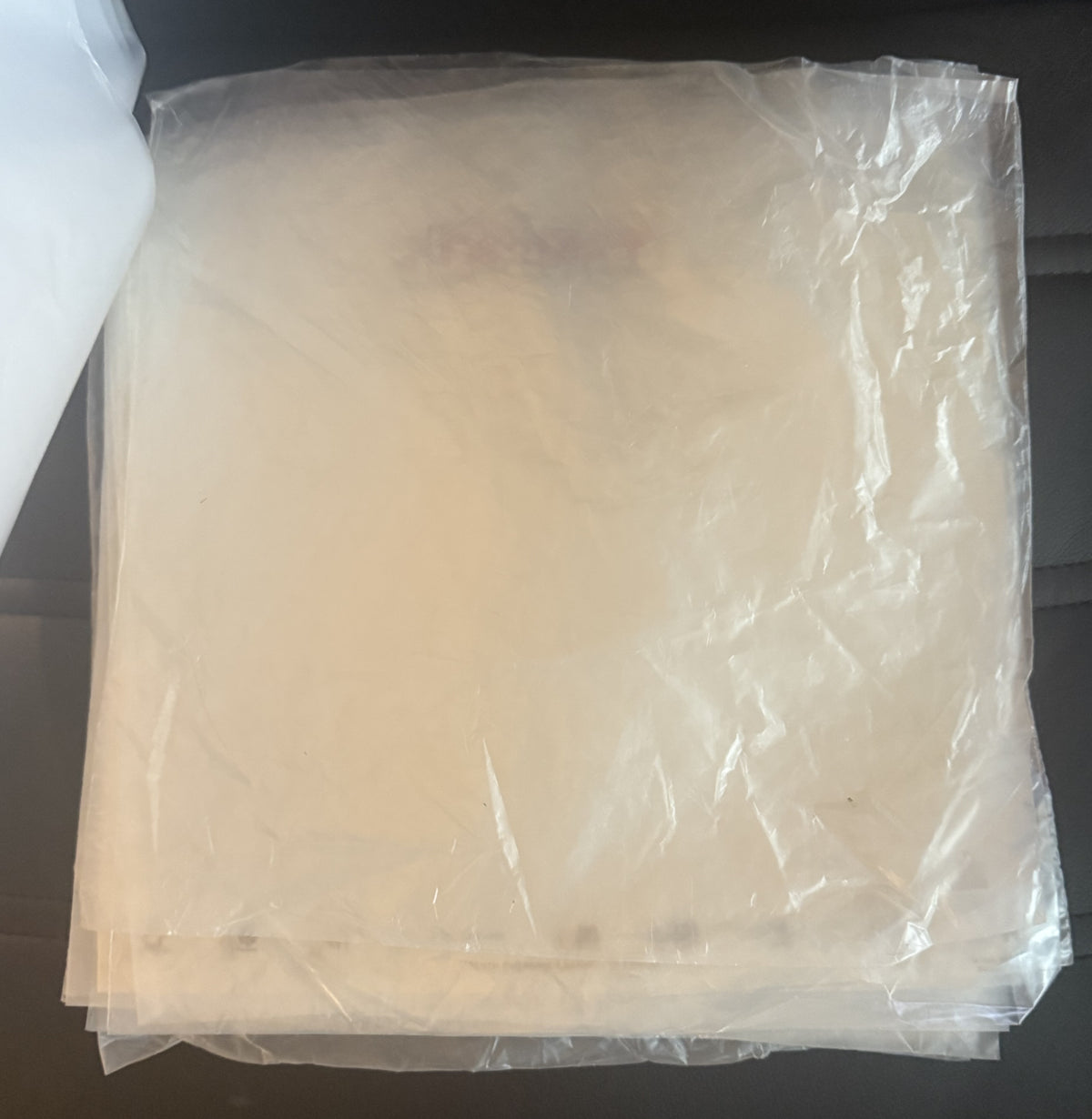 Vinyl Record accessories - used plastic outer & inner sleeves