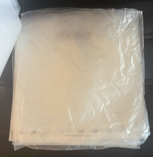 Vinyl Record accessories - used plastic outer & inner sleeves
