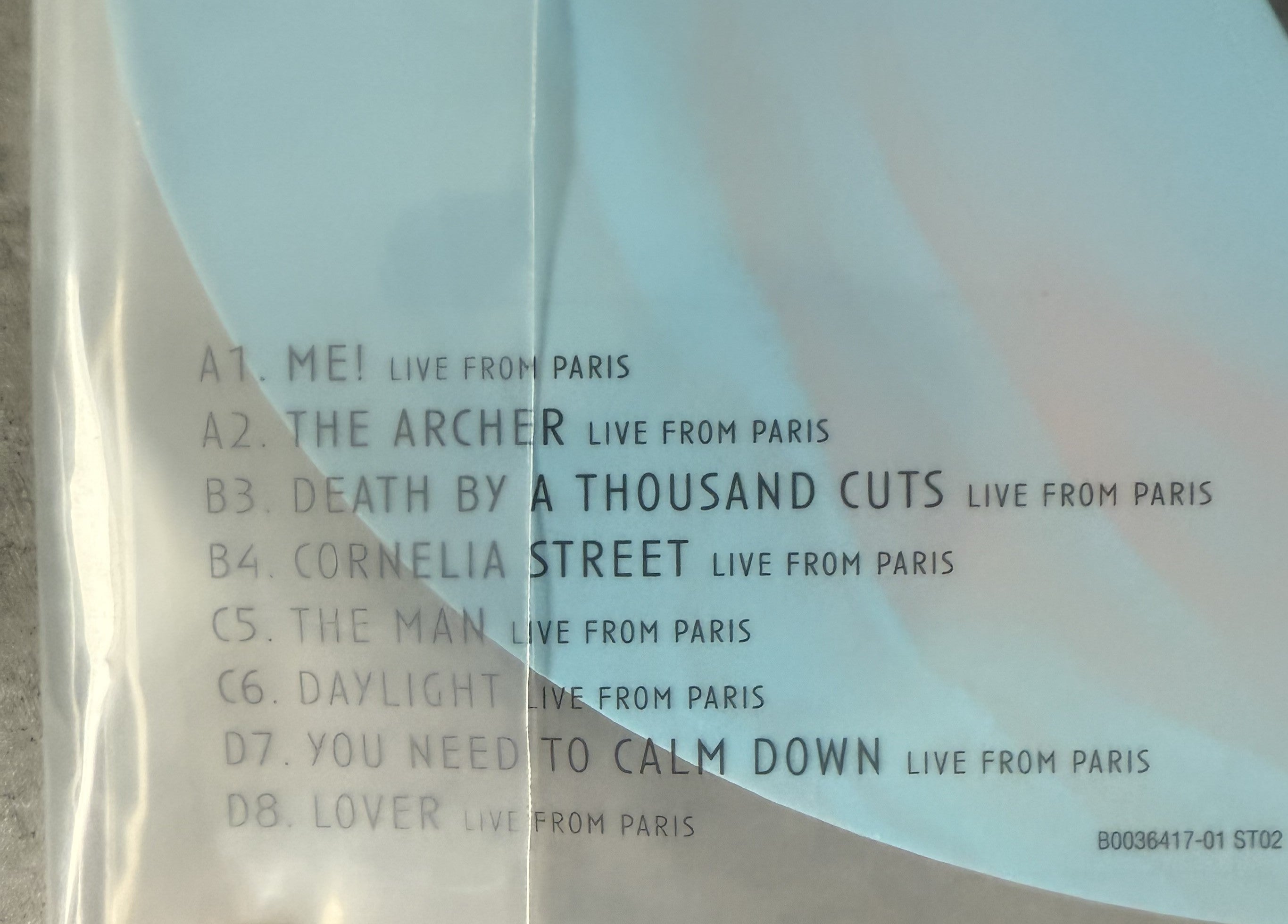 Taylor Swift (Lover Live From Paris & Tortured Poets -Anthology) -SEALED/NM