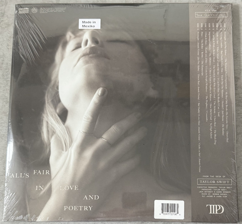 Taylor Swift (Lover Live From Paris & Tortured Poets -Anthology) -SEALED/NM