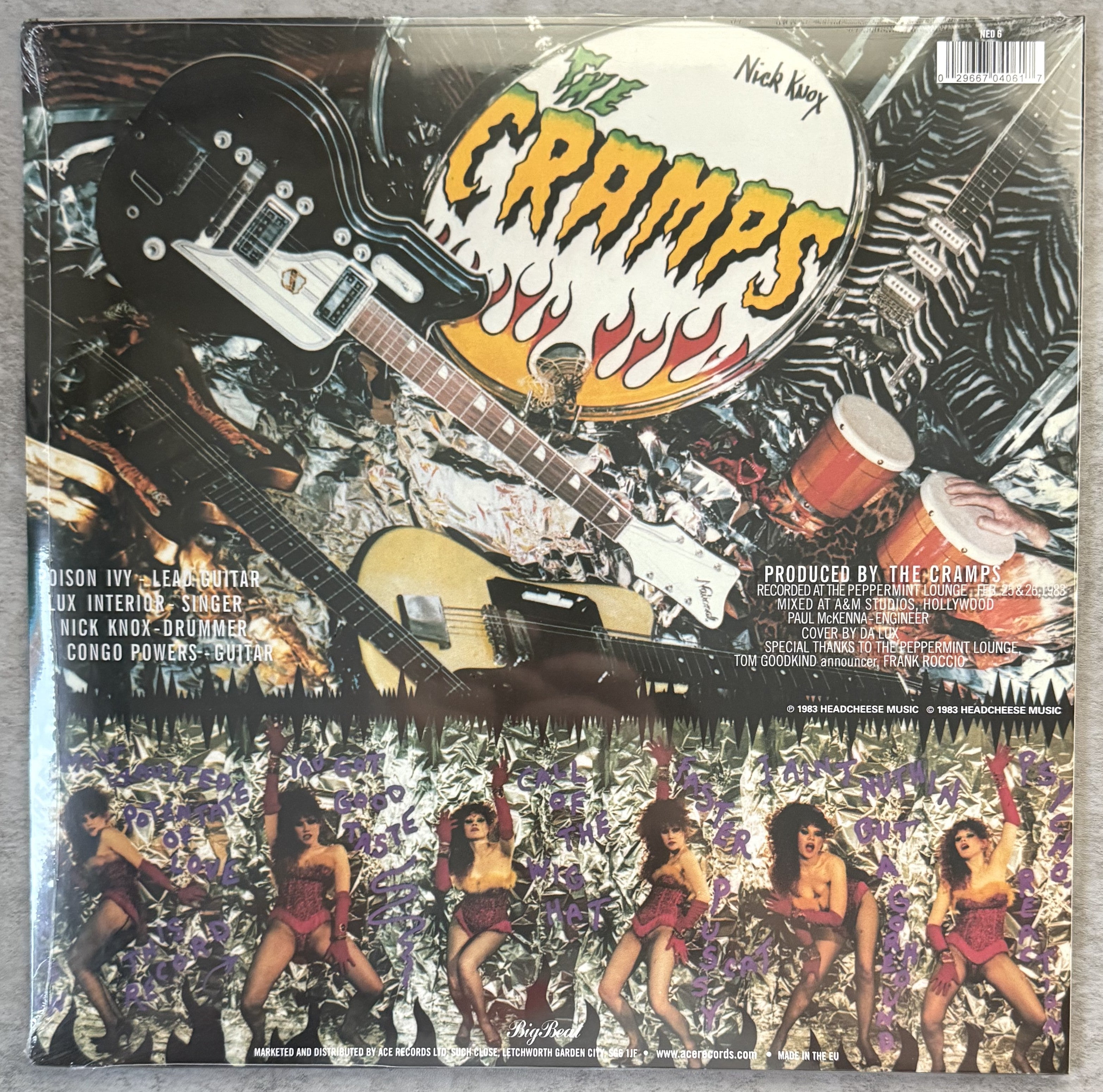 The Cramps -Smell Of Female 2011 UK reissue mini-album, SEALED/NM