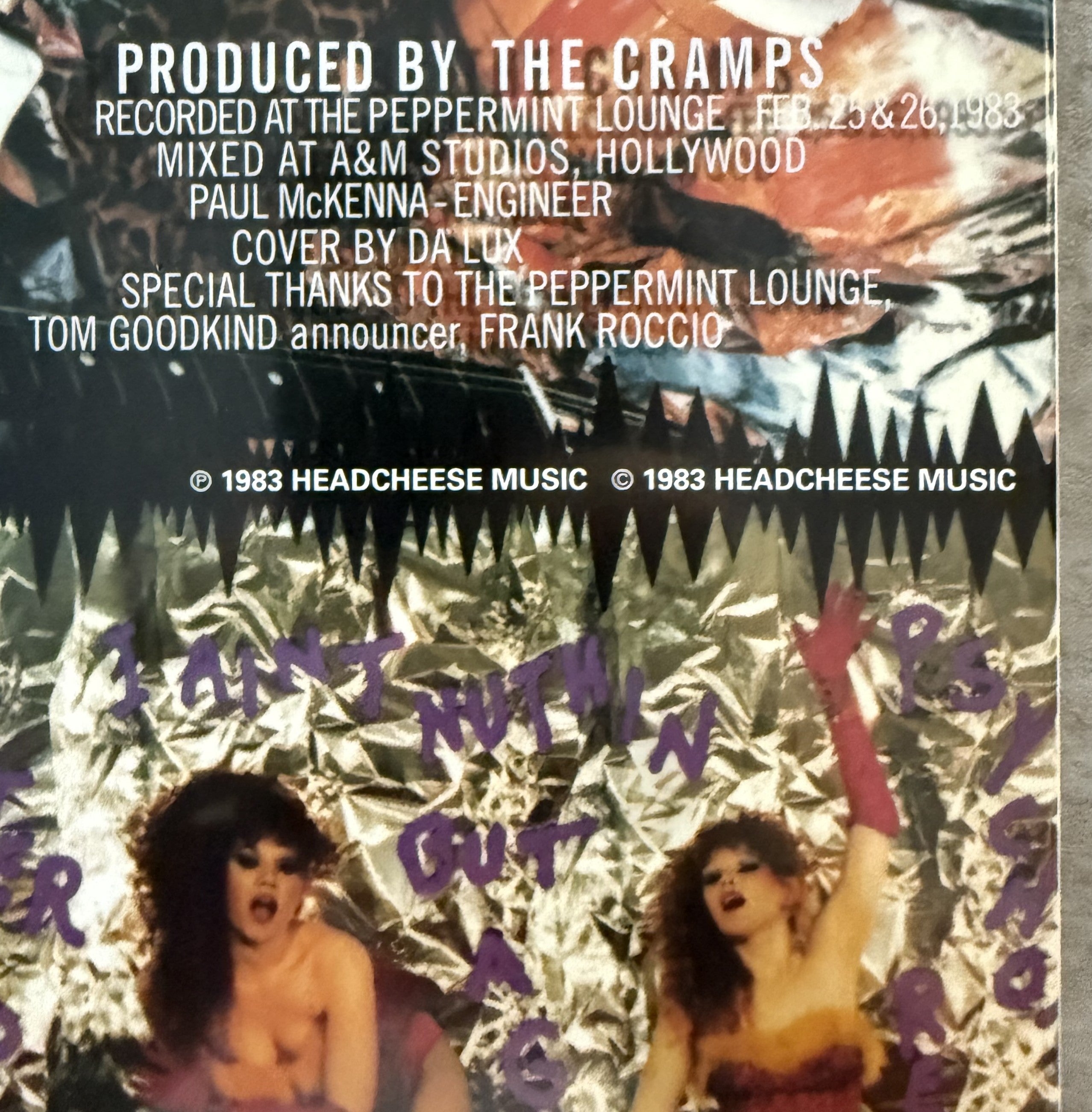 The Cramps -Smell Of Female 2011 UK reissue mini-album, SEALED/NM