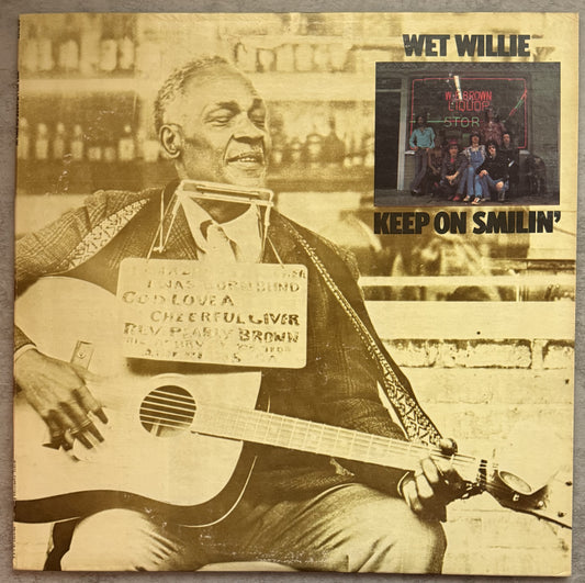 Wet Willie -Keep On Smilin' 1974 US 1st Press (TH) SUPER CLEAN, STRONG VG+/VG+