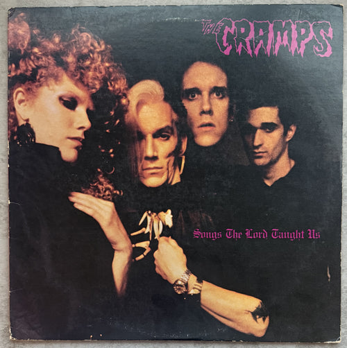The Cramps - Songs The Lord Taught Us 1980 US 2nd Press VG+/VG  Purple Text