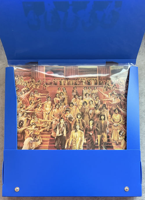 RARE -The Rolling Stones -GREEK BLUE BOX SET 1980s -5 LPs "COAT HEAD SOUPE" VG++