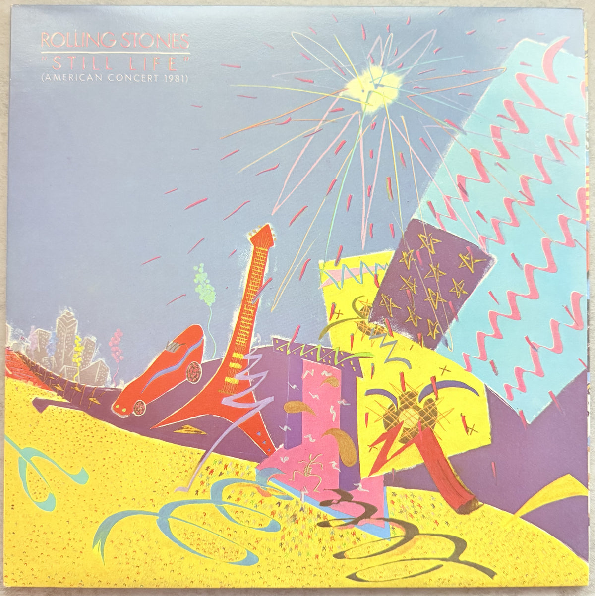 RARE -The Rolling Stones -GREEK BLUE BOX SET 1980s -5 LPs "COAT HEAD SOUPE" VG++