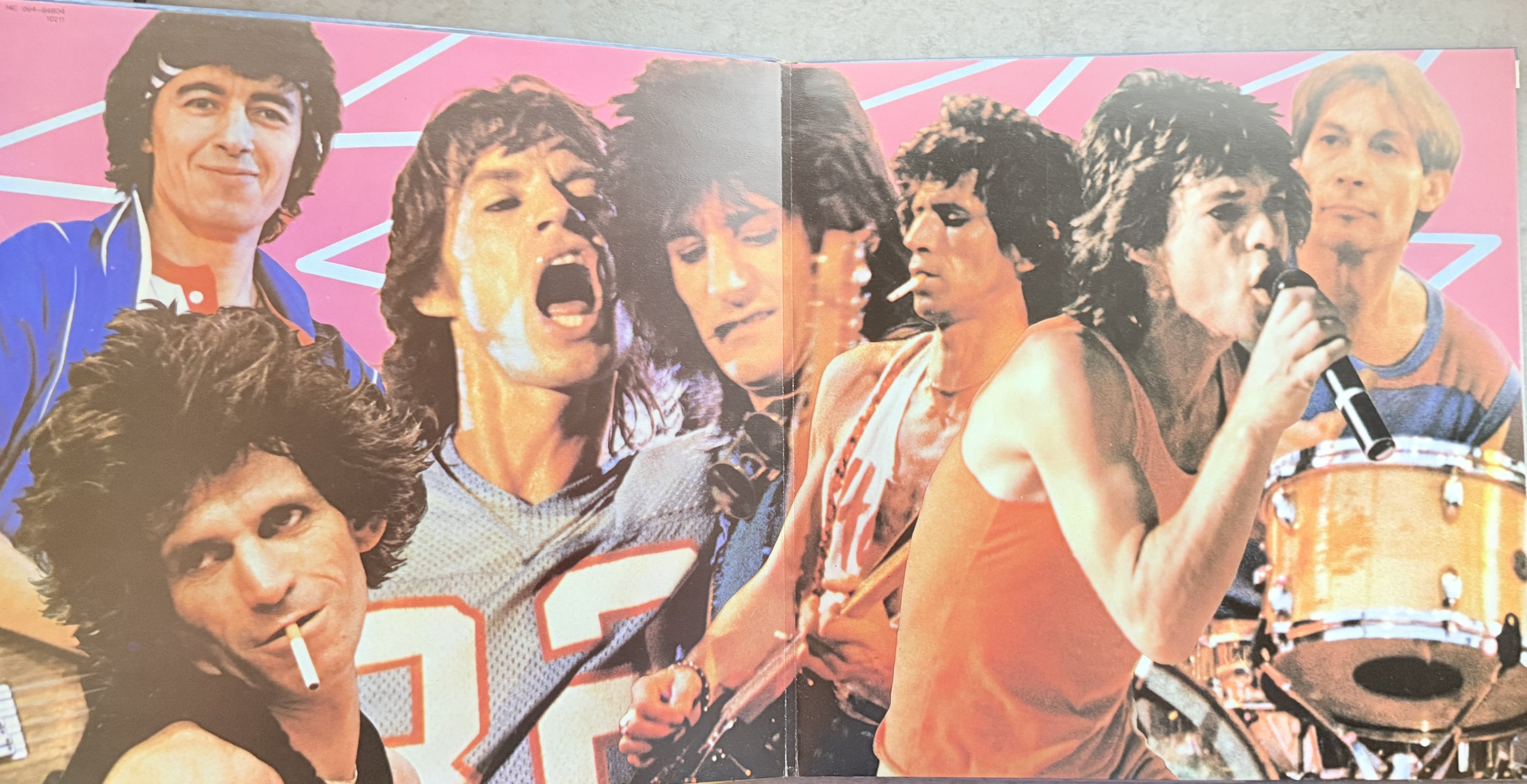 RARE -The Rolling Stones -GREEK BLUE BOX SET 1980s -5 LPs "COAT HEAD SOUPE" VG++